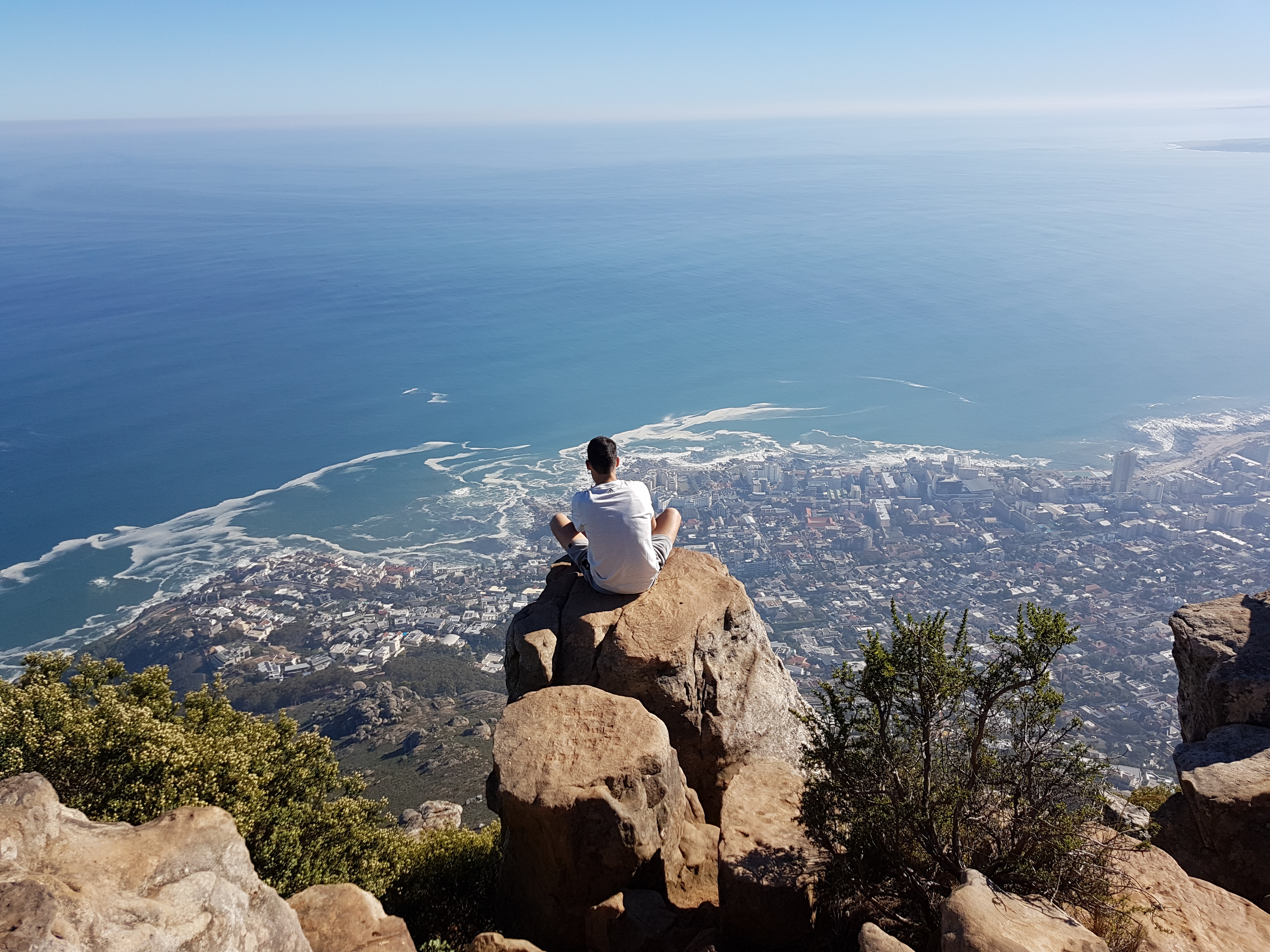 Uitzicht Lion's Head, Kaapstad, Zuid-Afrika